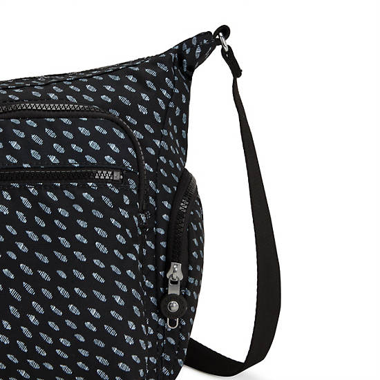 Kipling Gabbie Printed Crossbody Väska Svarta | SE 2054BE